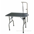 Black Rubber Surface Grooming Stand